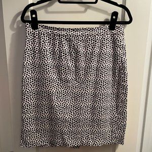 J. Crew - The Pencil Skirt - Polka Dot Skirt